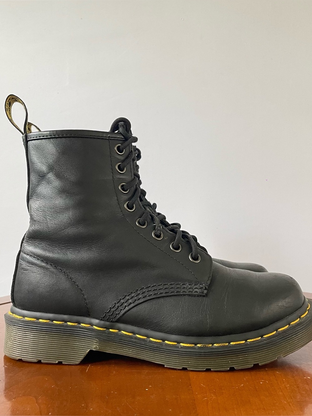 Dr. Martens 1460 Black Leather Boots | US 6